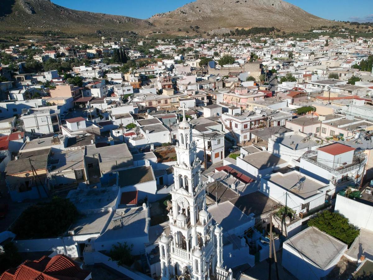 Rhodes Archangelos Traditional Village House In With Private Yard Esterno foto
